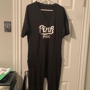 Black one piece outfit. Jumpsuit Never worn!! Size XL